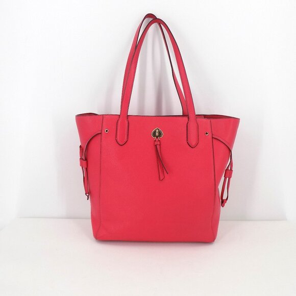 Kate Spade NY Marti Large Tote Bag Dark Watermelon - Picture 1 of 16